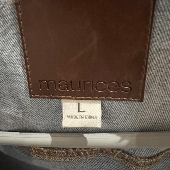 Maurices jean/fur hooded jacket - Picture 3 of 3
